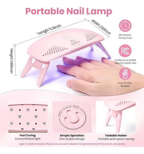Set Gel Uñas Hema-free Beetles Ethereal Glow