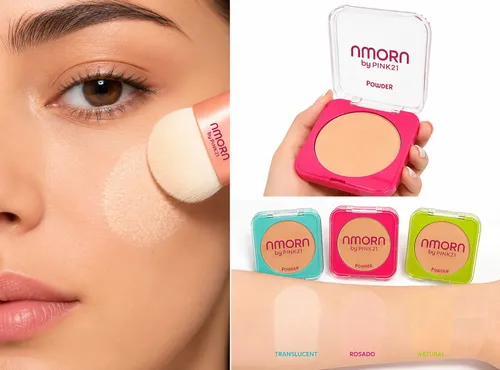 Polvo Compacto Nmorn By Pink21 Maquillaje Natural