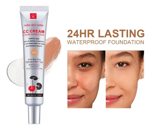 Dúo De Cc Cream Correctora Y Primer Tonos Oscuros
