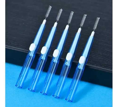 Cepillo De Hilo Dental De 0,5 Mm Para Dientes Y Encías, 30 U