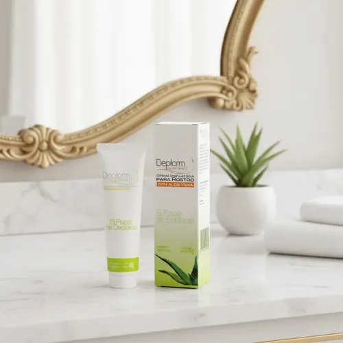 Crema Depilatoria Rostro Depilorm Con Aloe Vera 60g