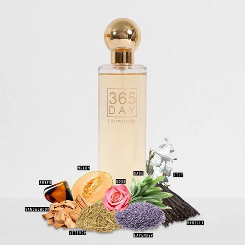 Perfume Floral Y Acuático 365 Días Mujer 100ml