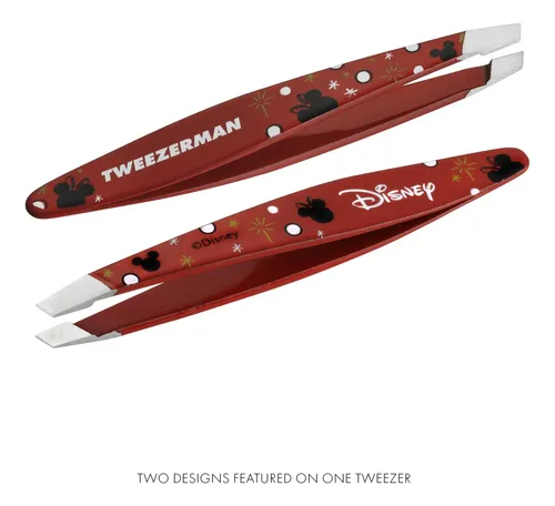 Pinza Mini Inclinada Tweezerman Para Cejas Viaje Precisión