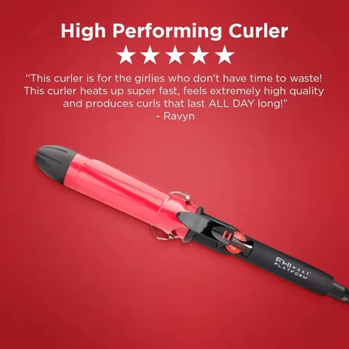 Plancha De Pelo Fhi Heat De Cerámica Turmalina De 3,8 Cm