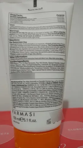 Loción Corporal Protector Solar Dr. C. Tuna Spf 50 150ml