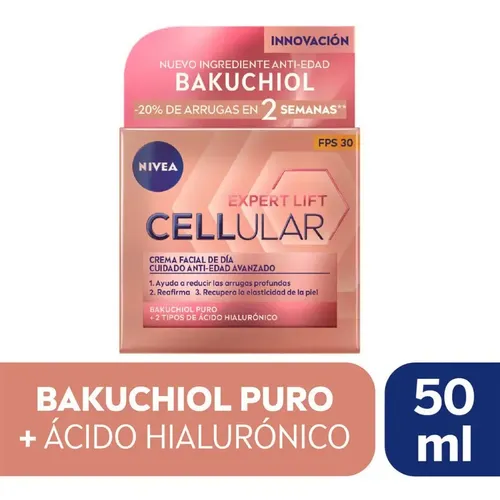 Nivea Facial Hyaluron Cellular Filler Día Fps 30 50 Ml Tipo de piel Todo tipo de piel