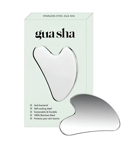 Espátula De Acero Inoxidable Gua Sha Tighten Skin Sc