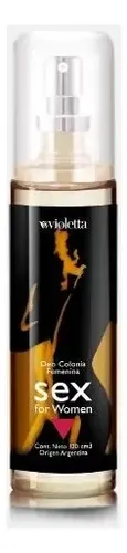 Violetta Cosméticos Deo Colonia Sex For Women 120ml Oriental Floral