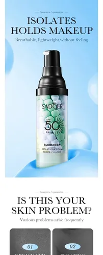 Prebase Maquillaje 3 En 1 Protector Solar Spf50