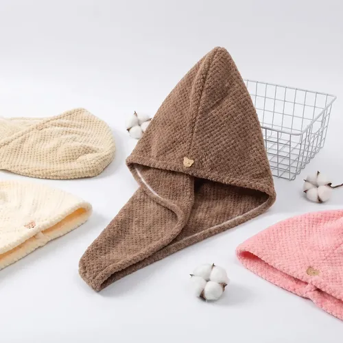 4 Gorros Microfibra Secado Rápido T