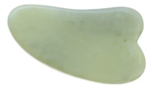 Piedra Gua Sha Corazon De Jade Para Masaje