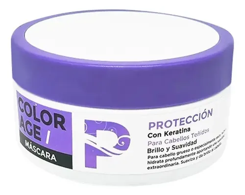 Máscara Color Age Protección Keratina Cabello Teñido Pelo