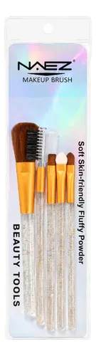 Brochas De Maquillaje Naez, Set 5 Piezas