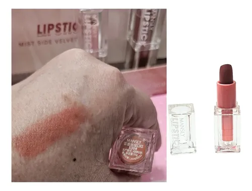 Labial Lipstick Mud Terciopelo Balsámico Mate By Mansly