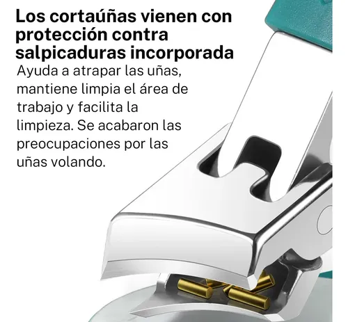 Cortauñas En Ángulo, Juego De 3 Piezas Con Cuchillas