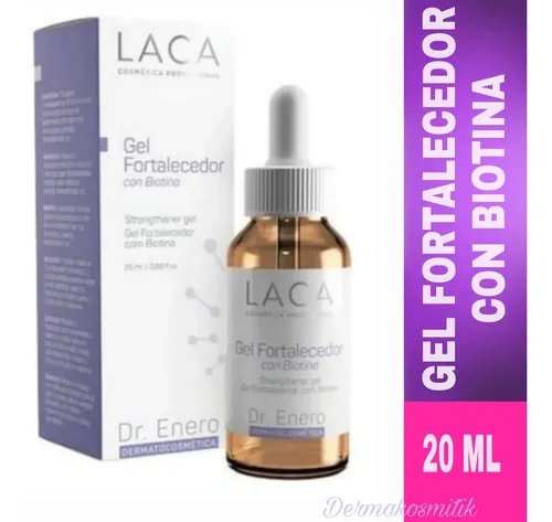 Laca Gel Fortalecedor Con Biotina Pestañas Y Cejas Fuertes