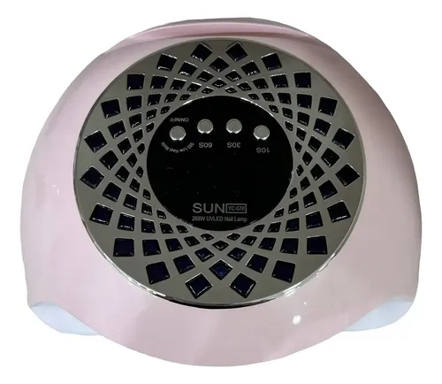Cabina Sun Yc-57b 268w Uv/led Porta Celular Color Rosa