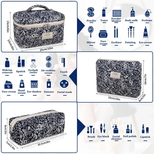 Gosect Set De Neceser De Maquillaje, Neceser De Maquillaje A