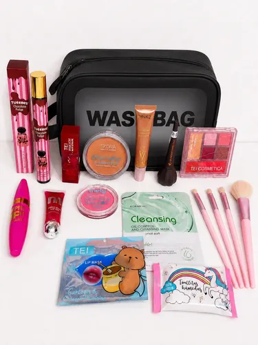Kit Premium Maquillaje Y Skin Care 14 Productos