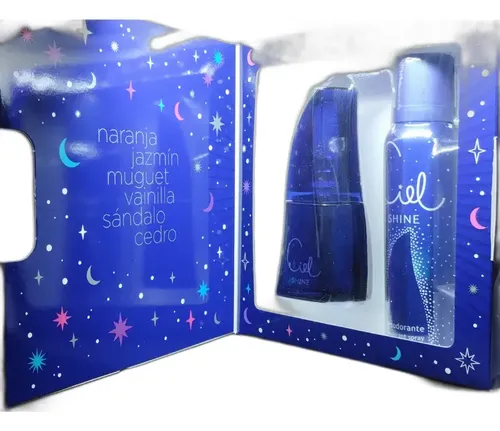 Set Ciel para Mujer Perfume 50 mL + Deo 123 mL