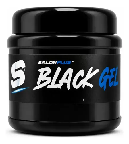 Gel Fijador Matizador Black Saloon Plus Peinados Brillo