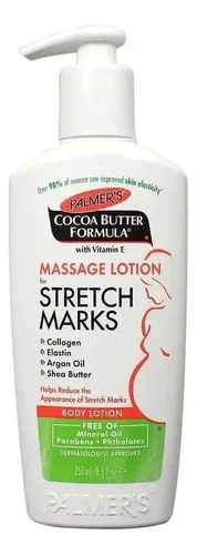 Crema Antiestrías Palmer’s 250 ml Embarazo Manteca de Cacao