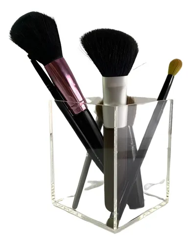 Organizador De Maquillaje En Acrílico Para Pinceles