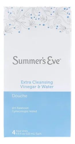 Lavado Íntimo Summer’s Eve 4 Botellas 4.5 Oz Vinagre