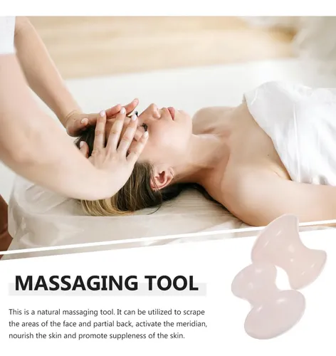 2 Herramientas De Masaje En Forma De Hongo Gua Sha