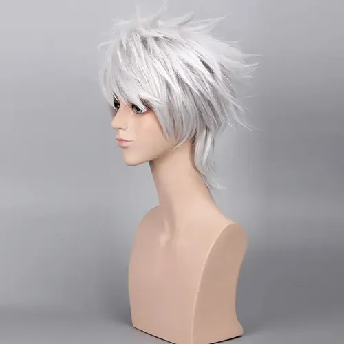 2026 Dp Pelucas For Cosplay Hatake Kakashi De Anime, 32 Cm,