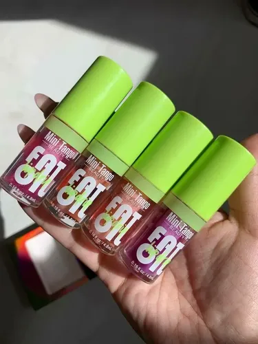 NYX Professional Makeup Mini Tango Beauty Fat Oil Gloss Hidratante Acabado Brillante Color Violeta