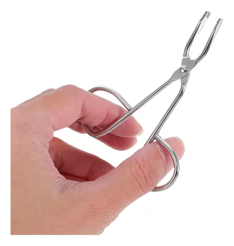 Pinzas De Cejas De Acero Inoxidable Con Mango Tijera .co N