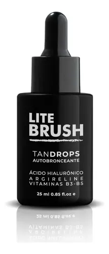 Autobronceante Serum Facial Con Acido Hialuronico Litebrush | Hipoalergénico | CrueltyFree | Aloe Vera | 100% Vegano | Apto Embarazadas