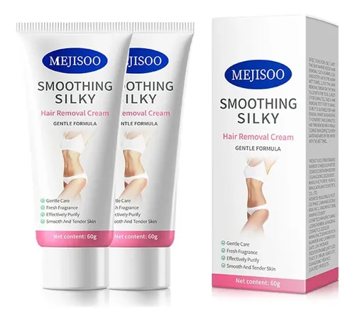 Crema Depilatoria Jazals Para Mujeres 60ml Suave E Indolora