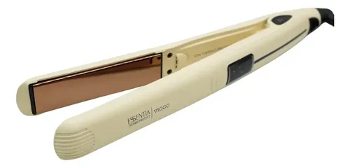 Planchita Plancha De Pelo Essentia Thermo Protect Viggo Color Amarillo