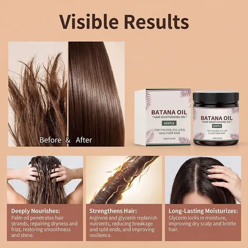 Aceite Esencial Para El Cuidado Del Cabello Batana Oil 120g