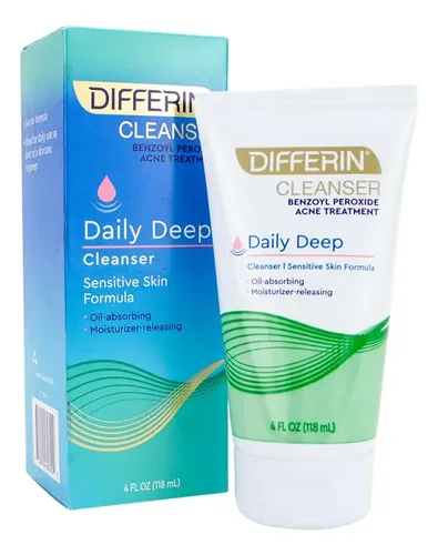 +jabón Facial Differin Acne Con Peróxido De Benzoilo Al 5%,  Acneica