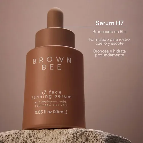 Serum Facial Brown Bee H7 Face Tanning Serum 25 Ml