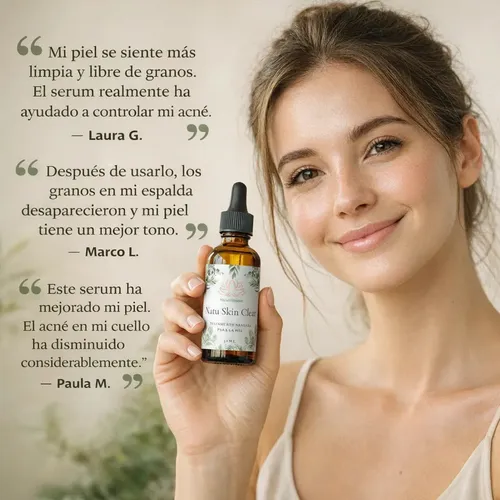 Sérum Anti Acné Natu Skin Clear Naturalmente 30ml 2×1