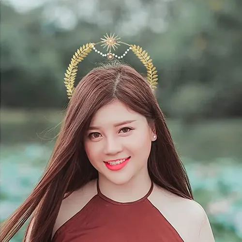 Diadema Sun Goddess Crown Para Mujer