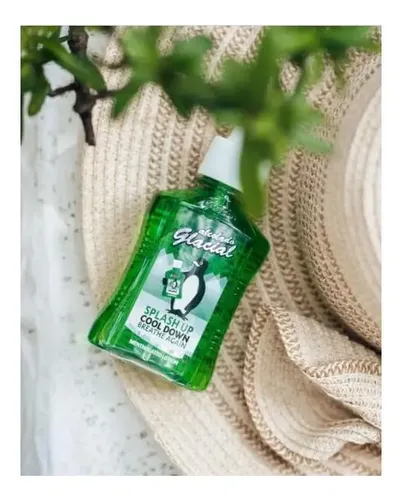 Loción Spray Compensante De Mentol Glacial En Botella