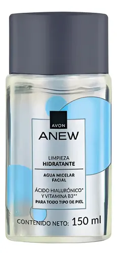 Avon Anew Agua Micelar Revitalizante Con Acido Hialurónico