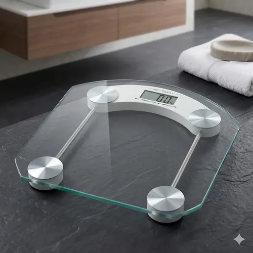 Balanza Digital Baño Personal Bascula 180 Kg Vidrio Templado