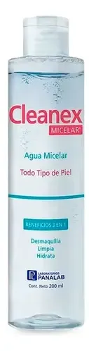 Cleanex Agua Micelar 3 En 1 X 200ml