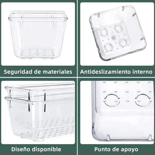 Organizador De Cajones Joyas Maquillaje 16 Pzas De Plástico