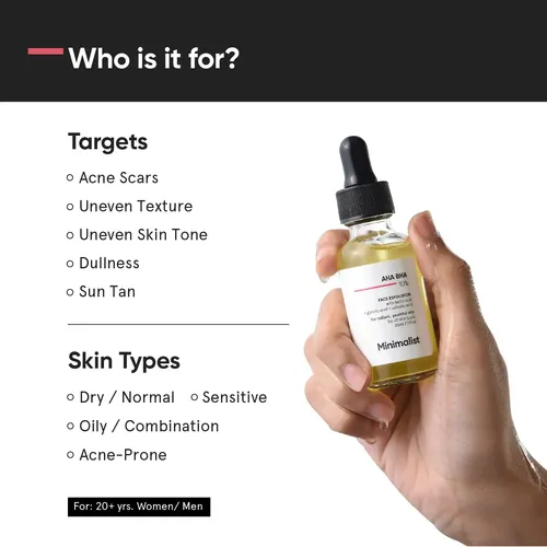 Sérum Exfoliante Minimalista 10% Aha (ácido Láctico Y Glicól