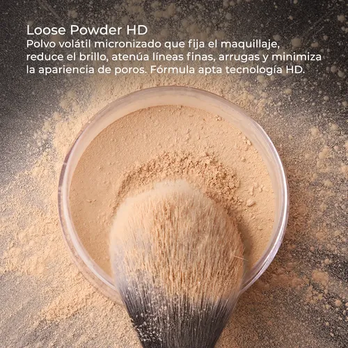 Polvo Volatil Facial Maquillaje Loose Powder Hd Idraet