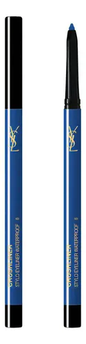 Delineador Retráctil Azul Yves Saint Laurent Crushliner Larga Duración