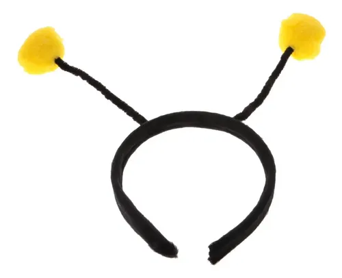 Diadema Con Antena Bee Alien, 5 Unidades, Para Cumpleaños