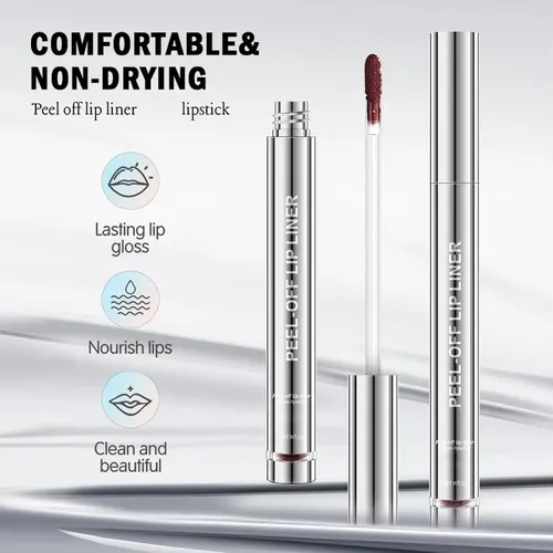 Set 4 Delineadores Labios Impermeables 24 H Nude Mate